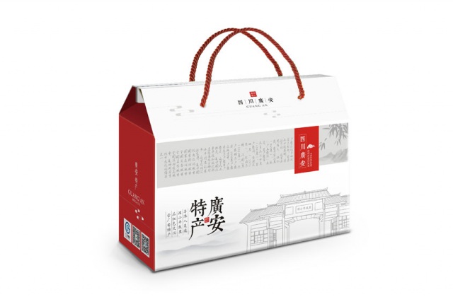 广安特产礼品包装视觉设计提升方案-包装插画设计、土特产包装设计